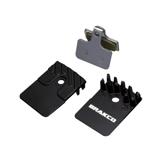 Plaquettes Ventilées Sintered SHIMANO 2P FLAT MOUNT/105/GRX/ULTEGRA