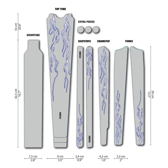 Sticker - Eclair Pour Gravel (SUR COMMANDE)