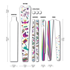 Sticker - Unicorn Glitters Pour Gravel (SUR COMMANDE)