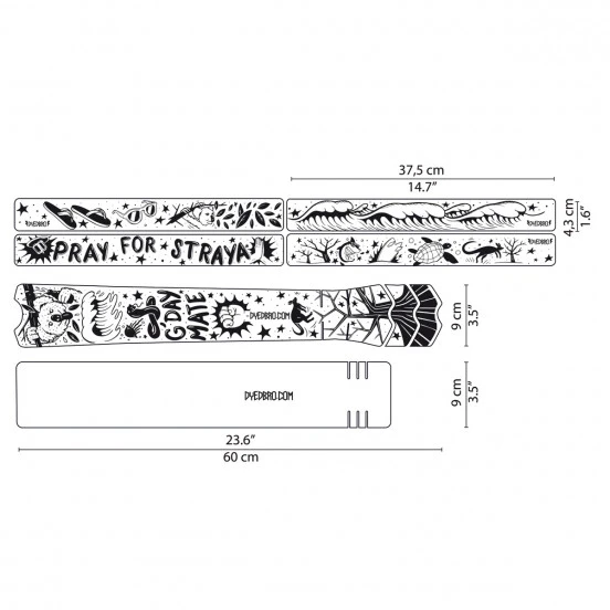 Sticker - Pray For Stria (SUR COMMANDE)