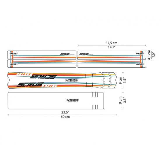Sticker - Scrub Racing (SUR COMMANDE)