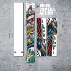 Sticker - Bikes Camera Action (SUR COMMANDE)